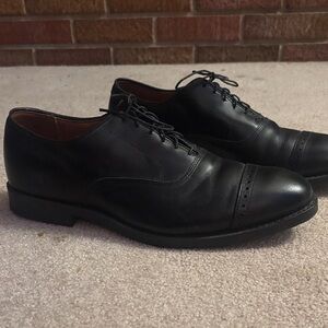Brooks Brothers Black Leather Oxfords